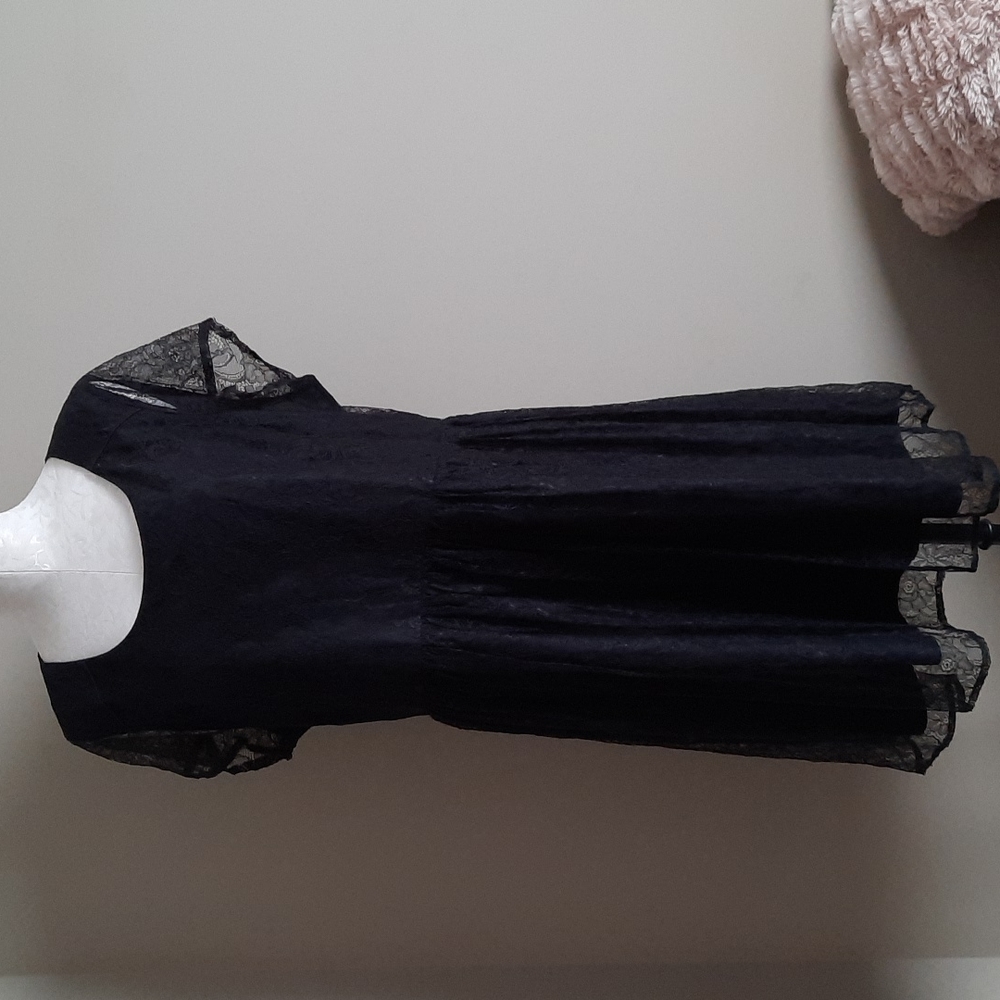 Forever 21+ Lace Dress, Black, Sz 2X